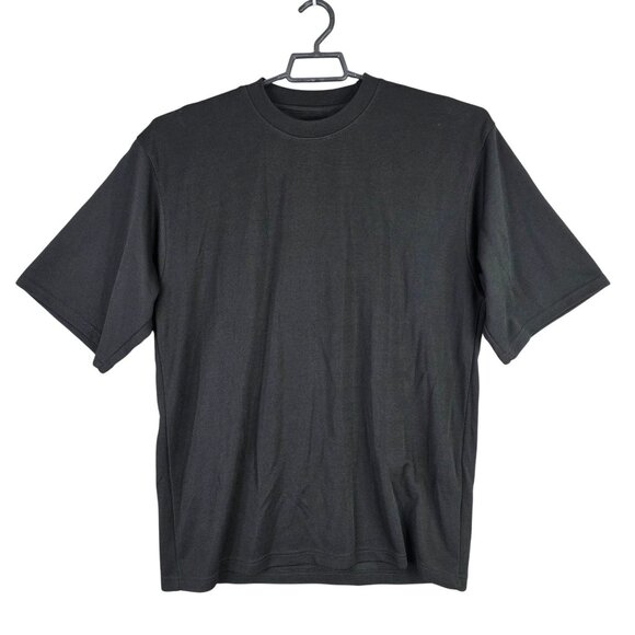 Mens George Black T Shirt Short Sleeve Crew Neck Rayon Polyester Blend Size XL - Picture 1 of 7